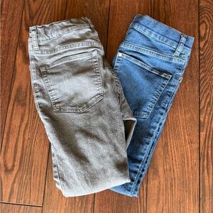 2 Pairs H&M boy jeans
